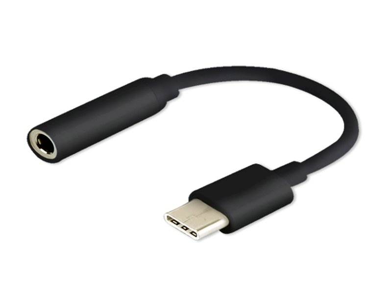 Adapter wtyk USB C - JACK 3,5mm gniazdo / audio 