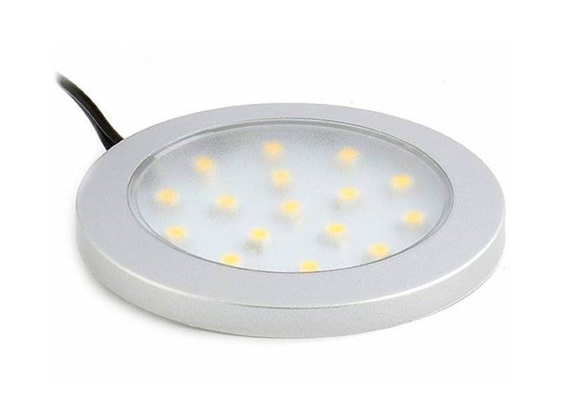 Lampka LED podszafkowa alu. 1,5W / 12V - neutralna