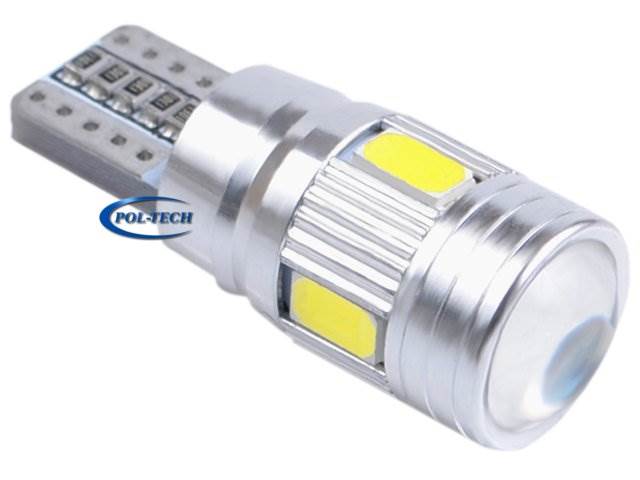 Żarówka samochodowa LED T10 W5W 12V 2W CANBUS socz
