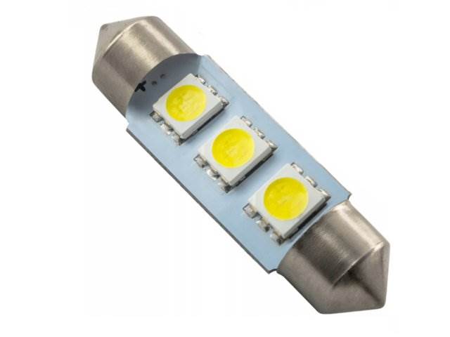 Żarówka samochodowa LED C5W 12V / 2W / 39mm
