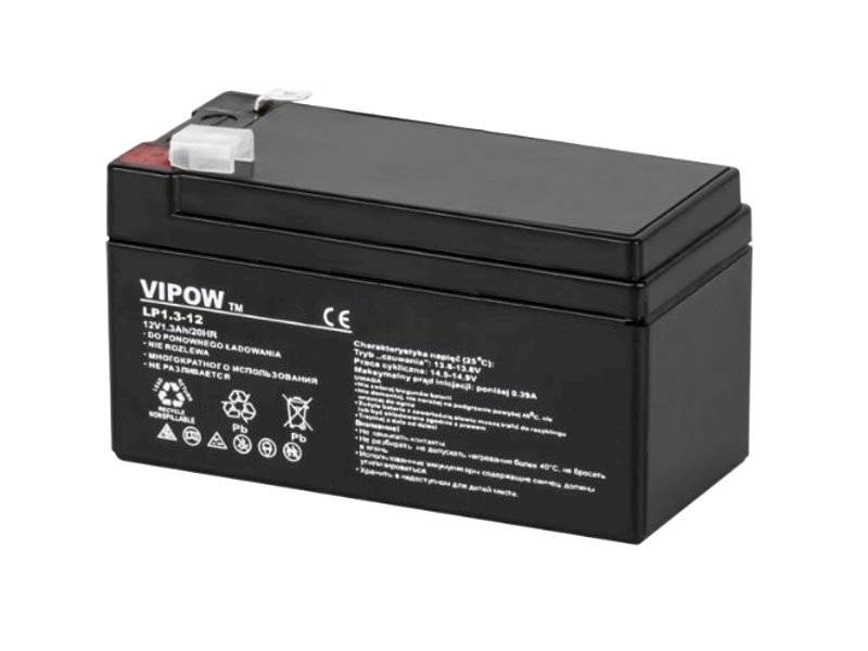 Akumulator żelowy - 12V / 1,3Ah -1,2Ah