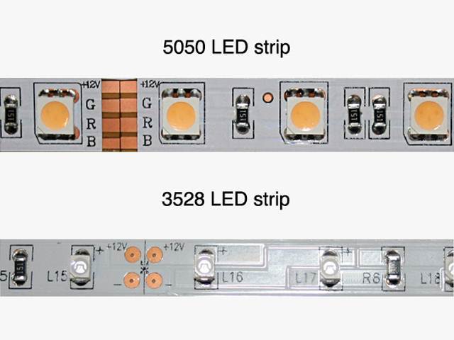 Taśma 300 LED / 5050 - 12V / 72W biały ciepły 5m