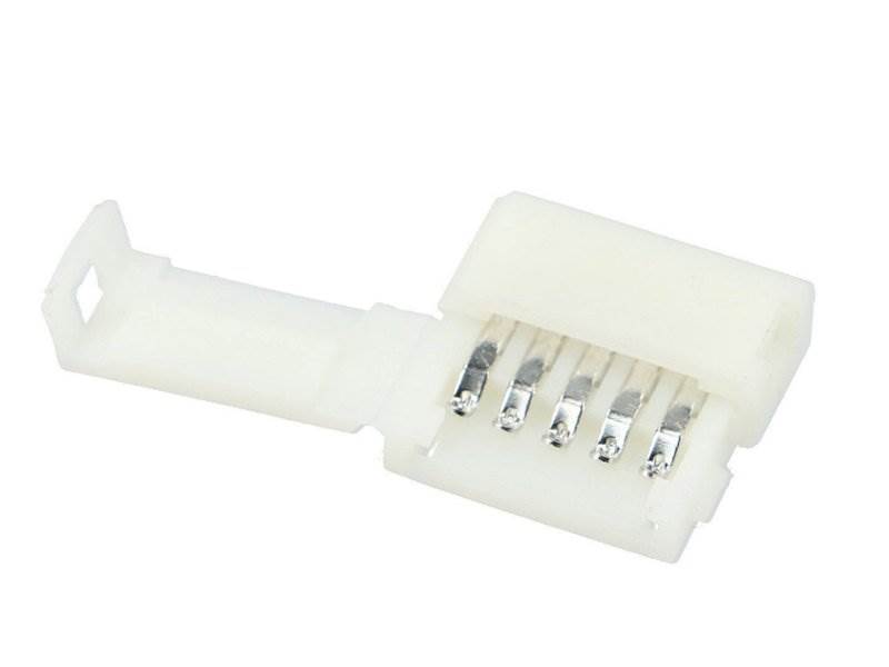 Zatrzask dwustronny 5 pin do taśmy LED RGBW 10mm