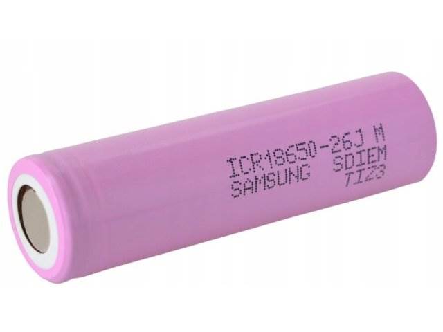 Akumulator Li-Ion 18650 3,7V 2600mAh SAMSUNG