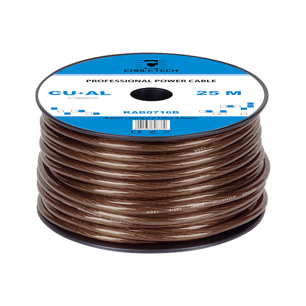PRZEWÓD KABEL MOCY ZASILAJĄCY BRĄZOWY 12 AWG/3,31m