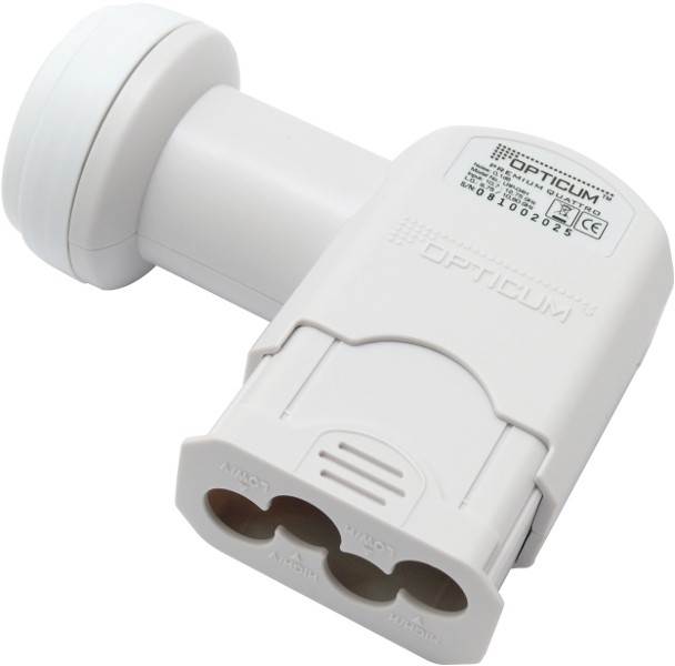 Konwerter satelitarny QUATRO Opticum