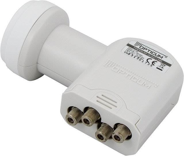 Konwerter SAT OPTICUM QUAD 0,1dB