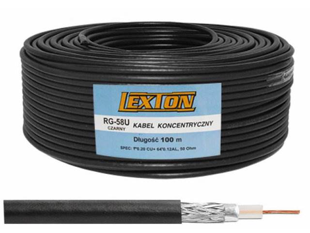 Przewód kabel do CB - RG58 50ohm