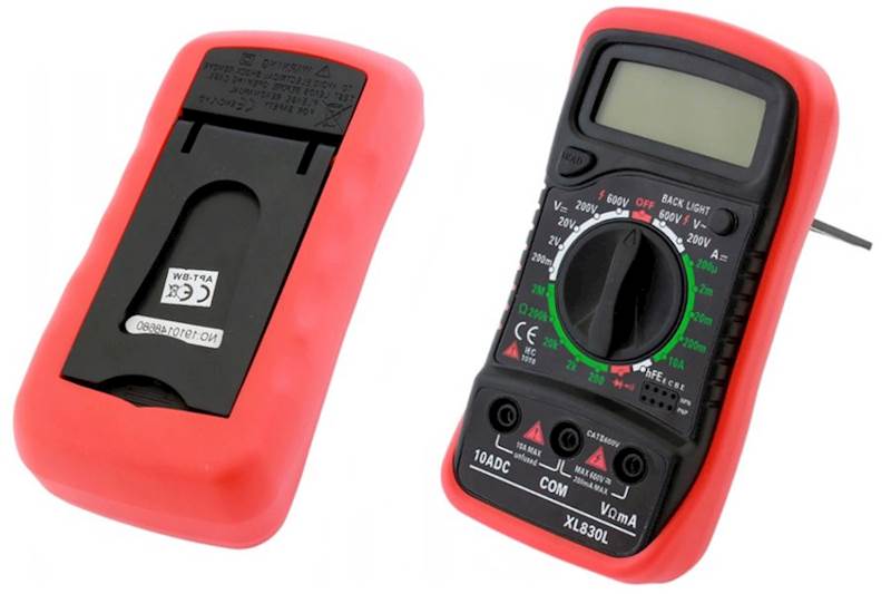 Miernik multimetr uniwersalny z LCD - XL830L