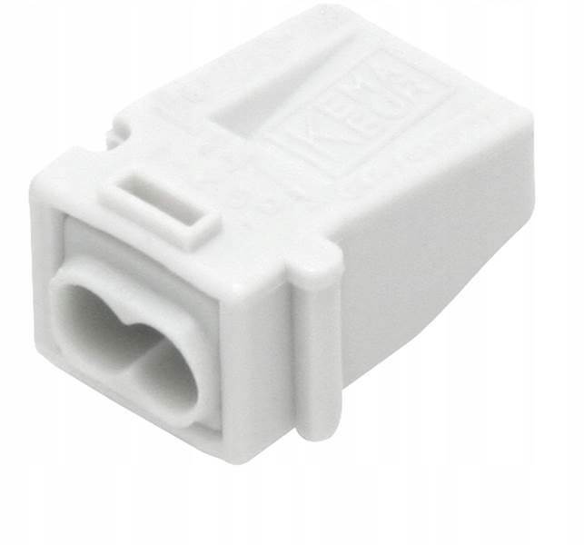Kostka elektryczna samozacisk 2pola 1-2,5mm 4081