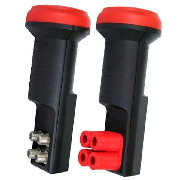 Konwerter satelitarny Black Buster QUAD 0,1dB