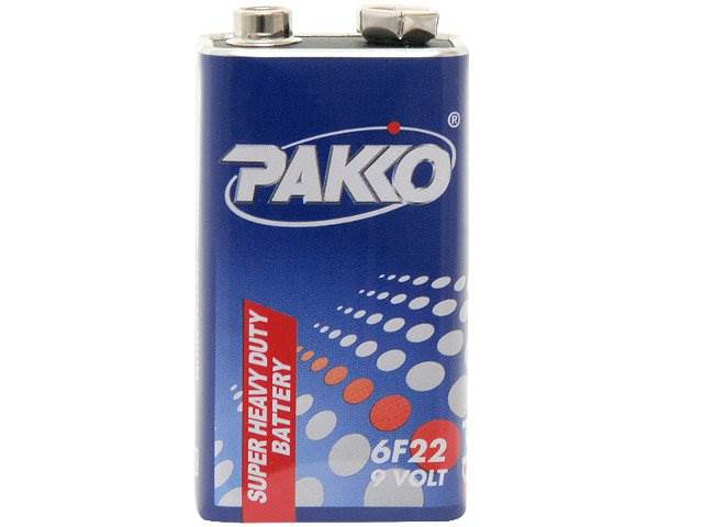 Bateria 6F22 HEAVY DUTY - 9V VINNIC PAKO VARTA