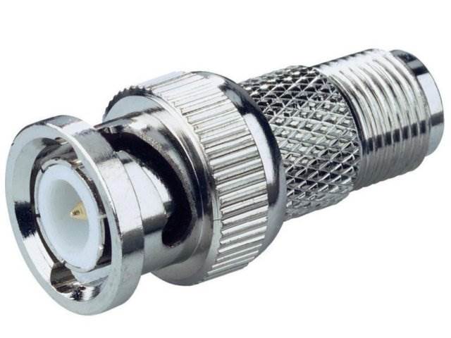 Adapter gniazdo F - wtyk BNC Vitalco