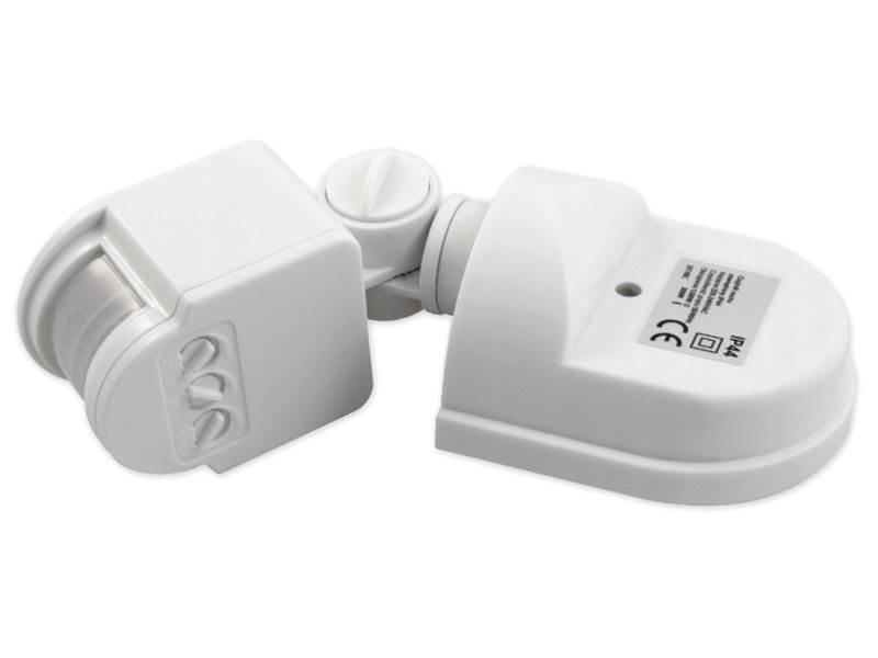 Czujnik ruchu PIR 1200W 180 st. 12m BIAŁY 