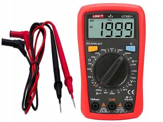 Miernik uniwersalny UNI-T UT 33D+ / + BUZZER