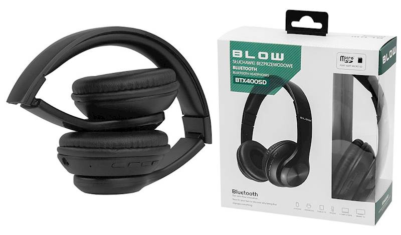 Słuchawki nauszne BLOW Bluetooth 3.0 BTX400SD