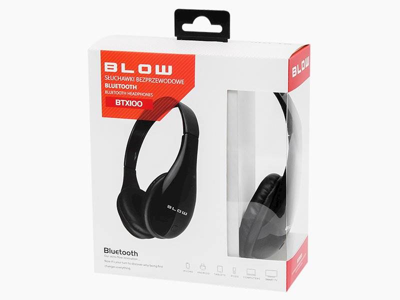 Słuchawki nauszne BLOW Bluetooth 3.0 BTX100