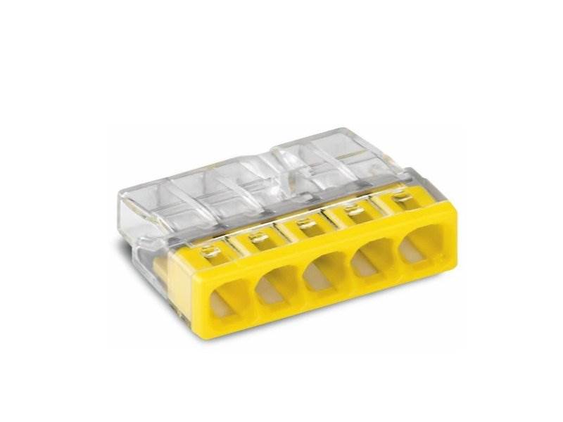 SZYBKOZŁĄCZE WAGO 2273-205 ŻÓŁTE x5 - 100szt.