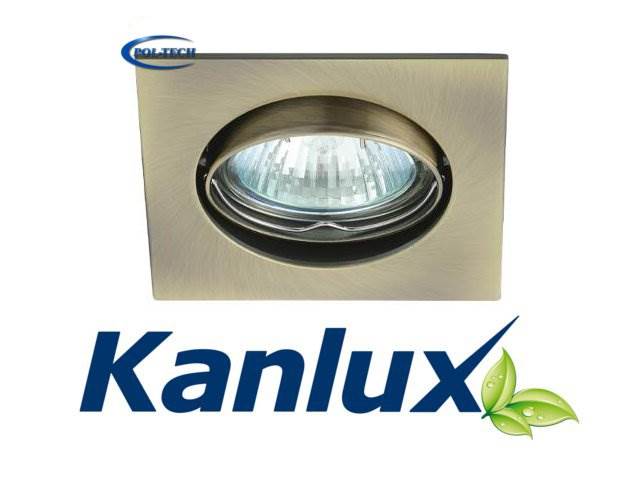 Oprawa sufitowa Kanlux NAVI kwadrat REG. MOSIĄDZ