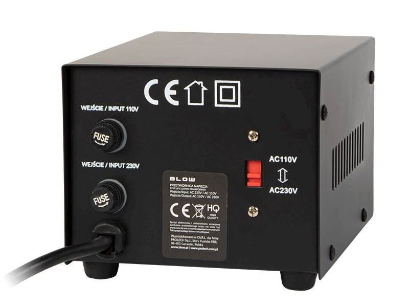 Przetwornica 230V-110V transformator napięcia 300W