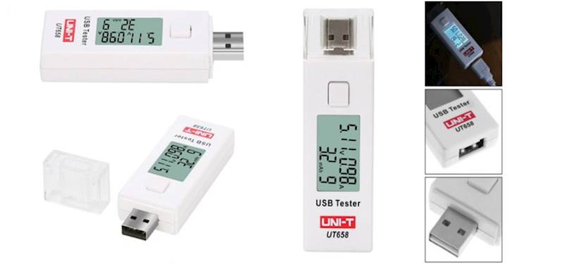 Tester monitor portu USB UNI-T model: UT658