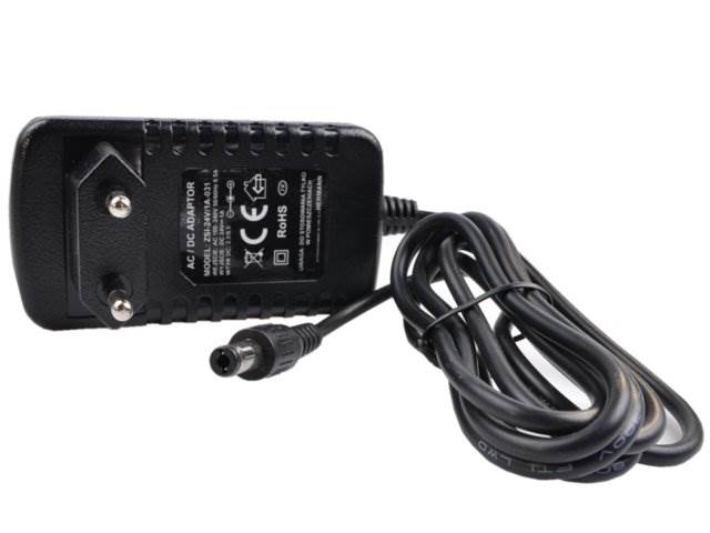 Zasilacz impulsowy stab. 24V/1A wtyk DC 2.1/5.5