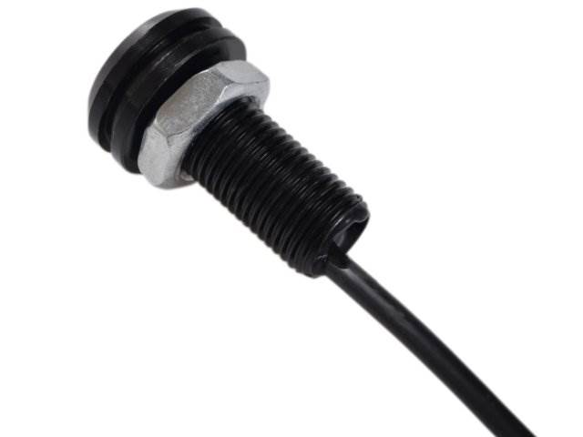 Żarówka LED oczko 12V / 0,9W 18mm z gwintem czarna