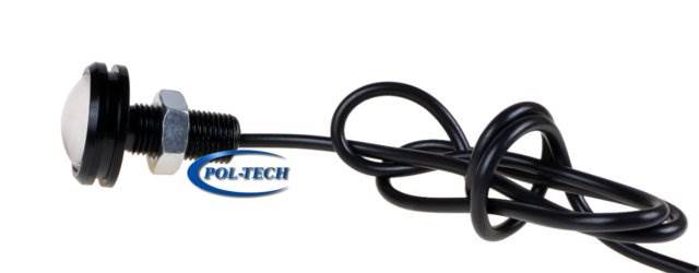 Żarówka LED oczko 12V / 1W 23mm z gwintem czarna