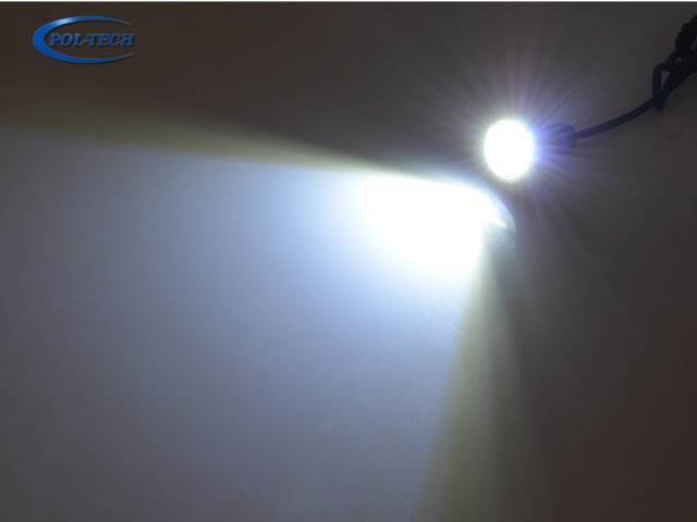 Żarówka LED oczko 12V / 1W 23mm z gwintem czarna