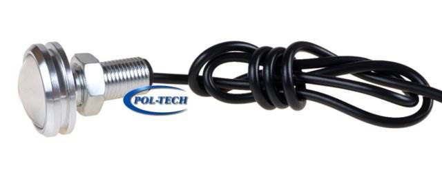 Żarówka LED oczko 12V / 1,5 23mm z gwintem srebrna
