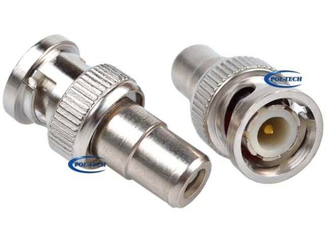Adapter BNC: wtyk BNC - gniazdo RCA 