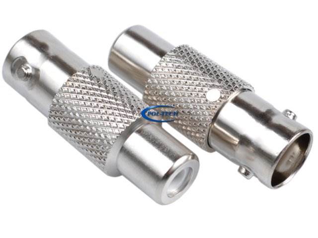Adapter BNC: RCA gniazdo - BNC gniazdo