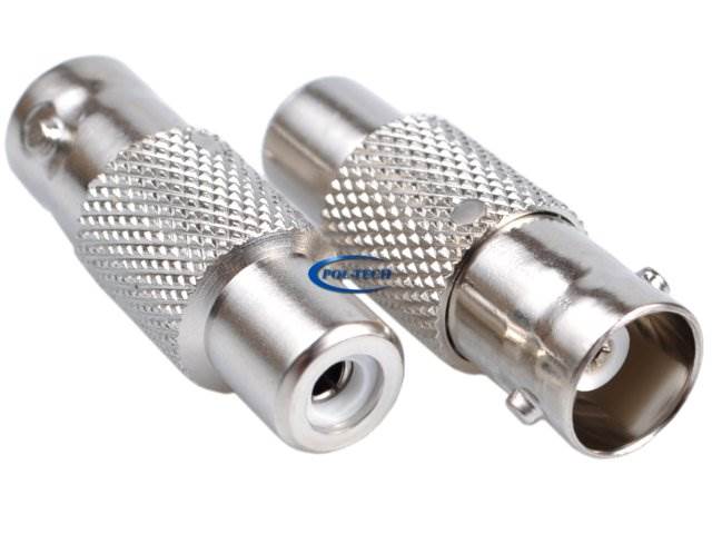 Adapter BNC: RCA gniazdo - BNC gniazdo
