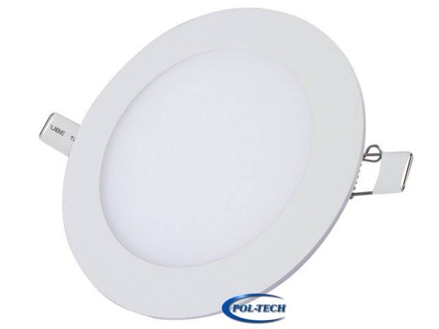 PANEL LED 12W / 230V okrągły - biały zimny