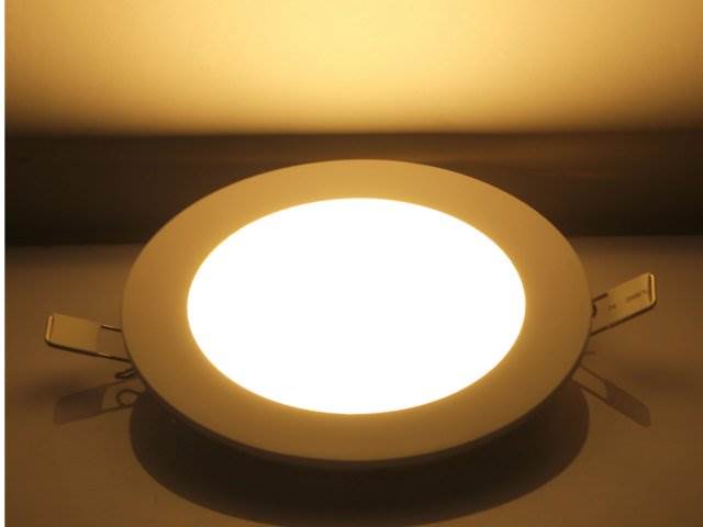 PANEL LED 3W / 230V okrągły - biały ciepły