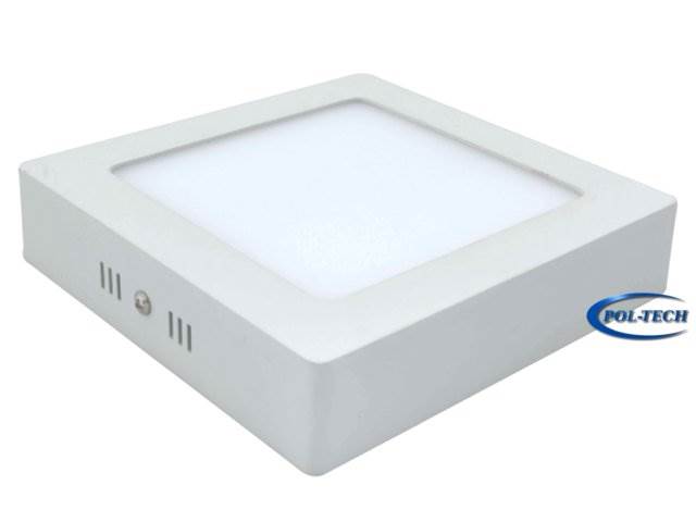 Panel plafon NATYNKOWY kwadrat 12W / 230V ciepła
