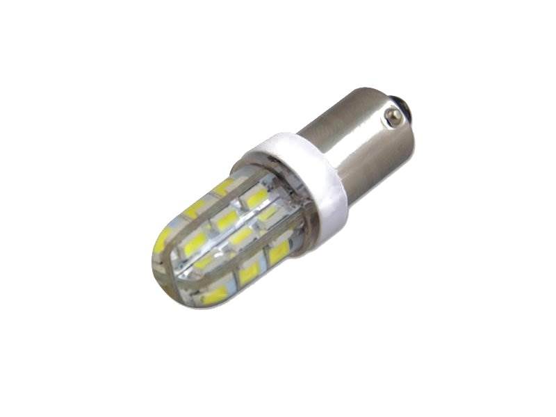 Żarówka samochodowa 24x LED BA9S T4W - 12V