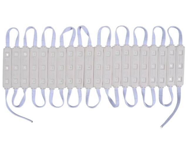 Moduł 3x LED 5050 - 12V wodoodporny RGB