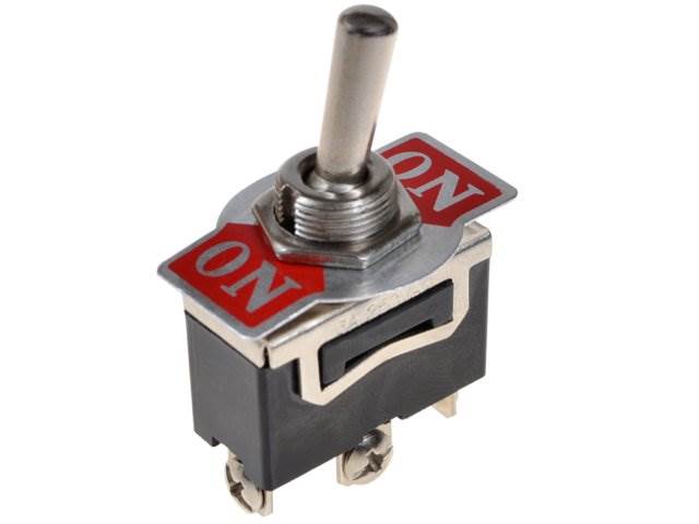 Przełącznik dźwigniowy ON-ON 6A/250V 3-pin TS-302