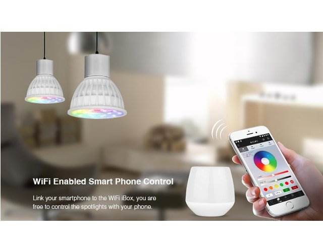 Żarówka Mi-Light GU10 / 4W RGB + CCT - FUT103
