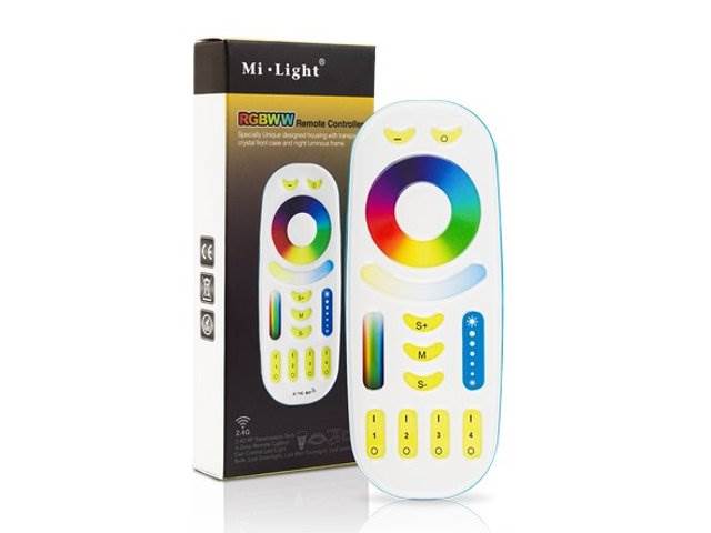 Pilot Mi-Light RGBW / RGB CCT 4 strefy FUT092 BIAŁ