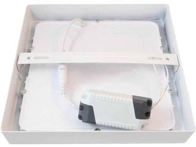 Panel LED natynkowy kwadratowy 18W neutralny