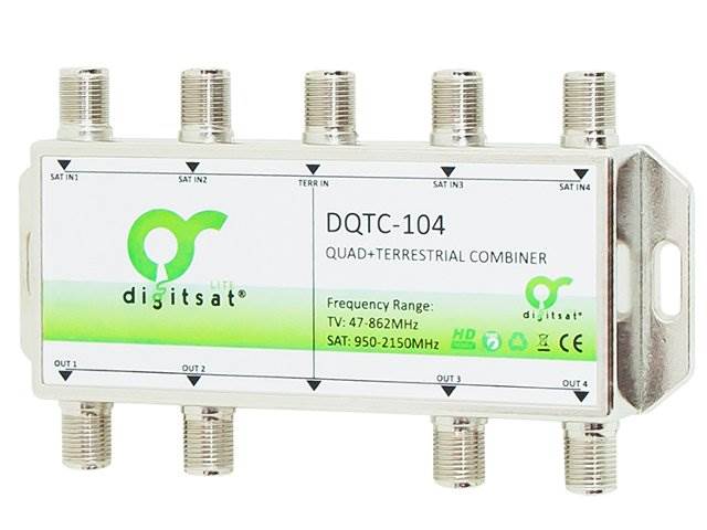 Sumator QUAD + TV naziemna DIGITSAT