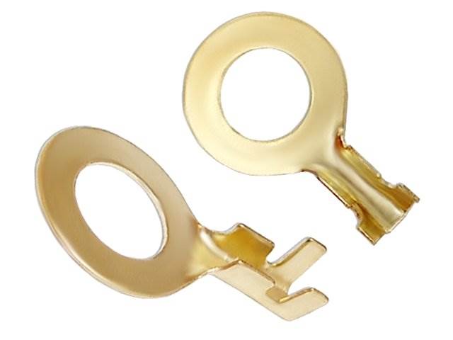 Konektor oczkowy 6mm op. 10szt