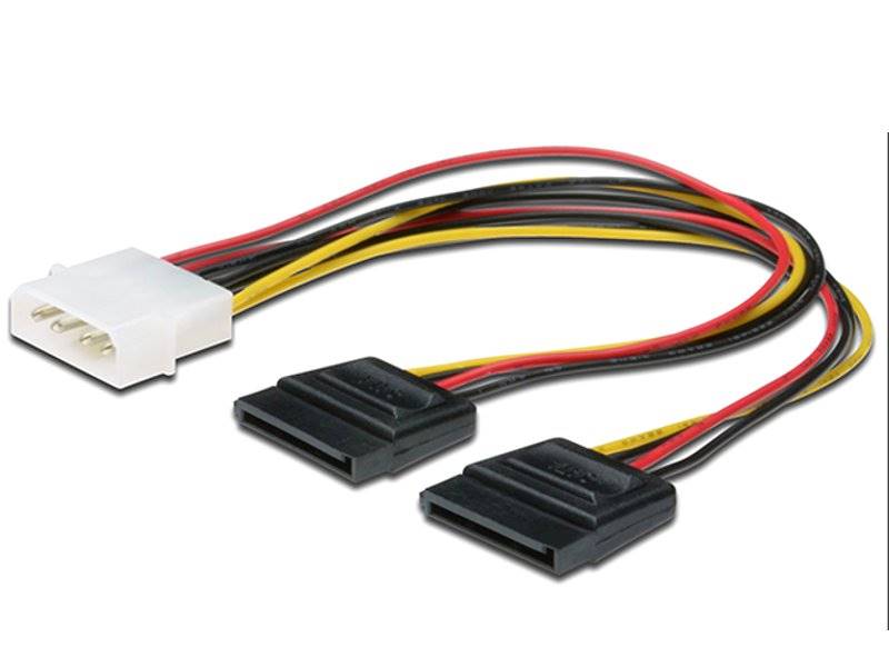 Kabel przewód zasilający do SATA - 20cm