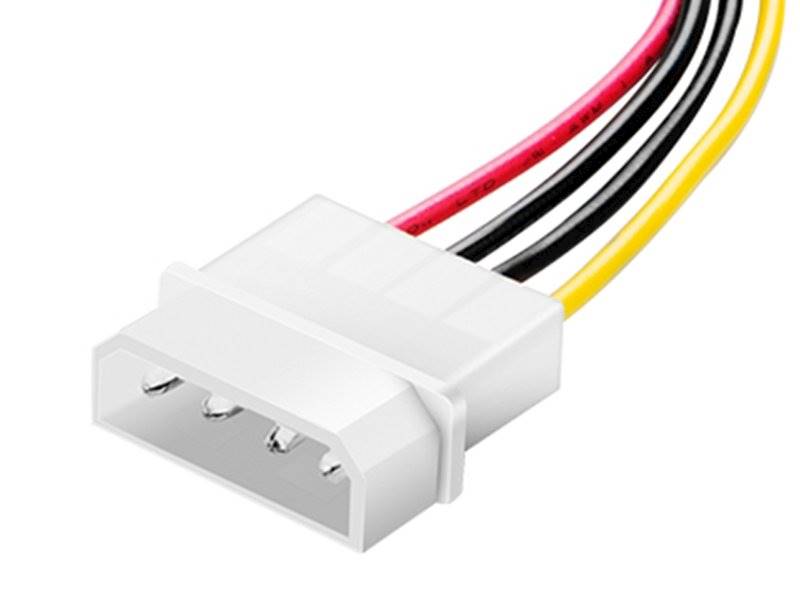 Kabel przewód zasilający do SATA - 20cm