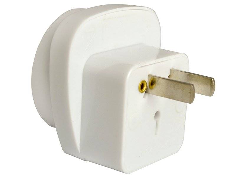 Adapter podróżny sieciowy USA wt. - PL / UK gn.