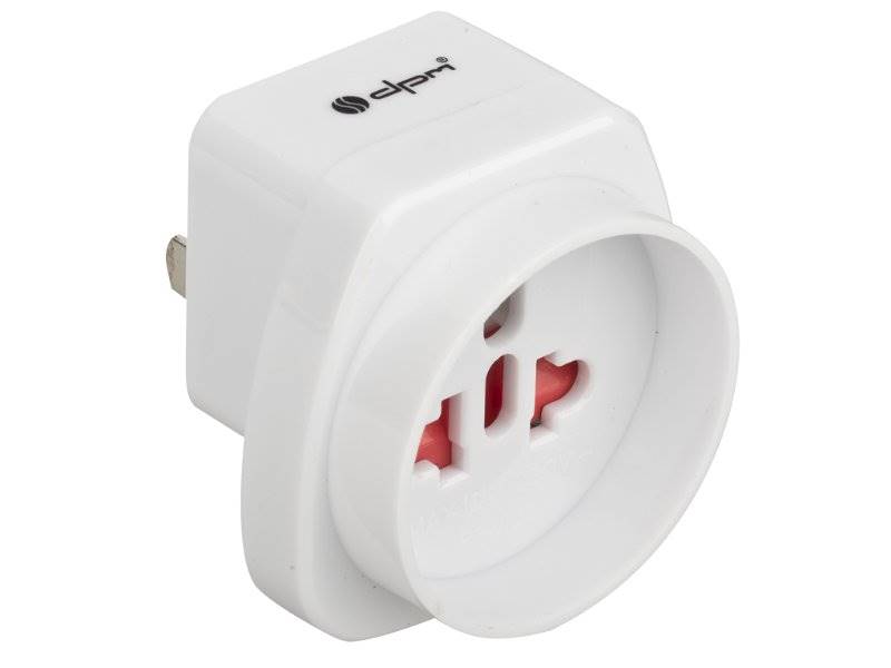 Adapter podróżny sieciowy USA wt. - PL / UK gn.