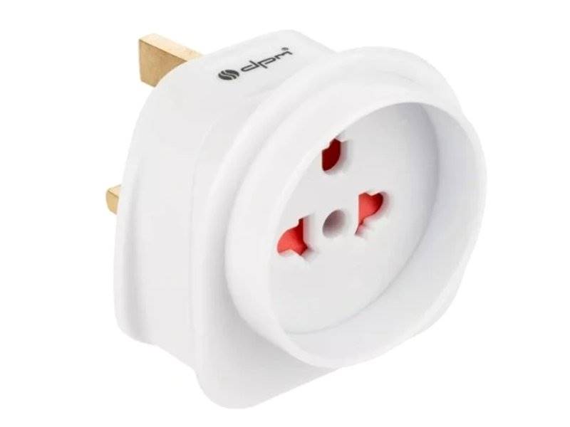 Adapter podróżny sieciowy UK wt. - PL / USA gn.