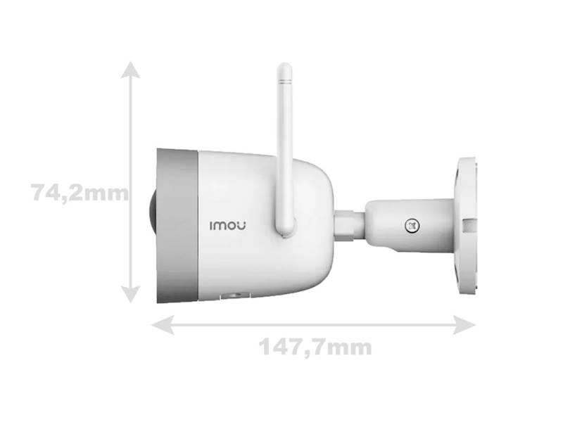 Kamera IP WiFi 4Mpx IMOU Bullet - tubowa LED